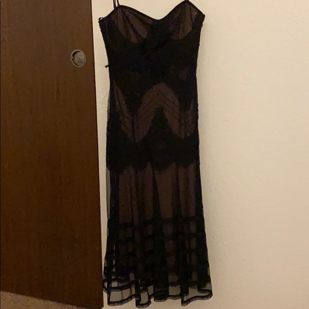 Super cute semi formal to formal midi lace dress
